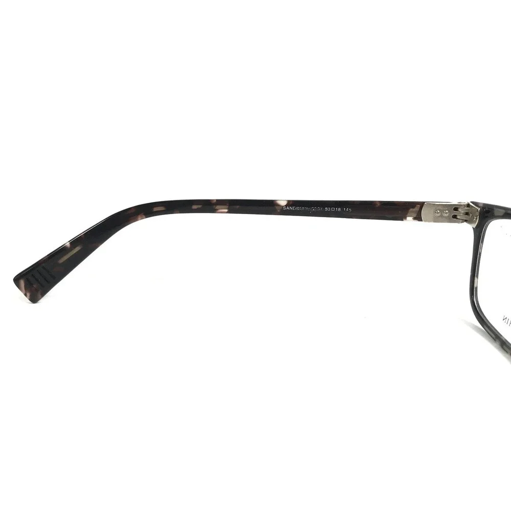 Seraphin Eyeglasses Frame SANDBURG 8537 Black Tokyo Rectangle Full Rim 53-18-145